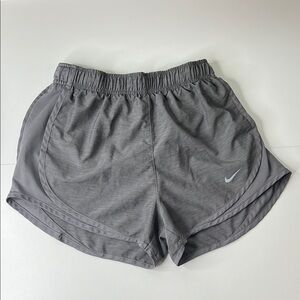 Nike Gray Athletic Shorts Lightweight Moisture-Wicking XS